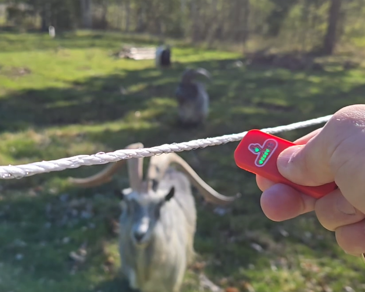 ZapSense, Elstängsel testare